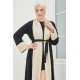 Tesettür Abaya - Bej Tesettür Abaya - Bej