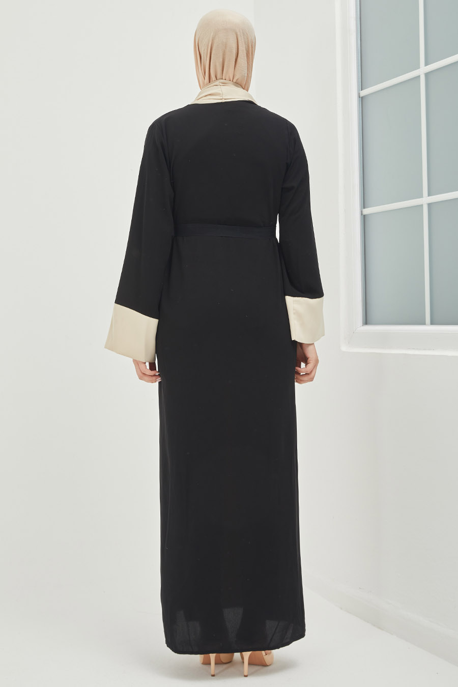 Tesettür Abaya - Bej Tesettür Abaya - Bej
