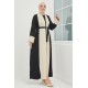 Tesettür Abaya - Bej Tesettür Abaya - Bej