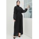 Tesettür Abaya - Siyah Tesettür Abaya - Siyah