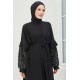 Tesettür Abaya - Siyah Tesettür Abaya - Siyah