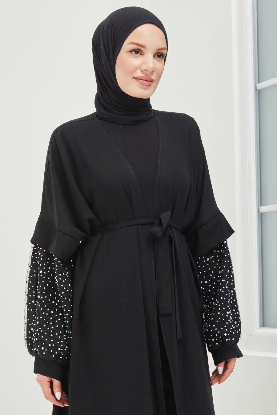 Tesettür Abaya - Siyah Tesettür Abaya - Siyah