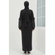 Tesettür Abaya - Siyah Tesettür Abaya - Siyah
