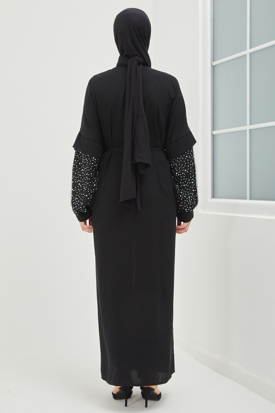 Tesettür Abaya - Siyah Tesettür Abaya - Siyah