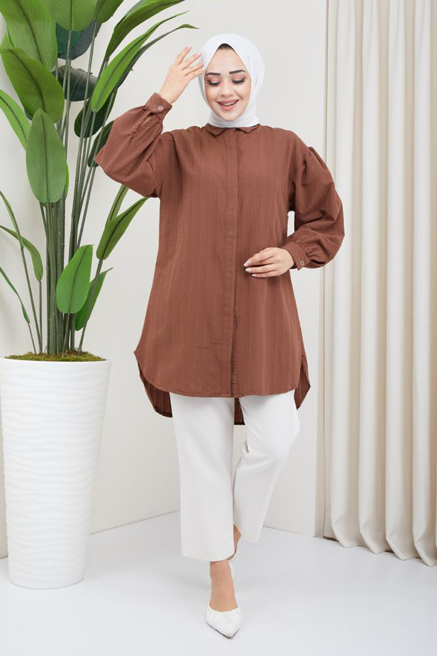 Tunik - Kahverengi Tunik - Kahverengi