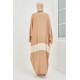 Tesettür Abaya - Krem Tesettür Abaya - Krem