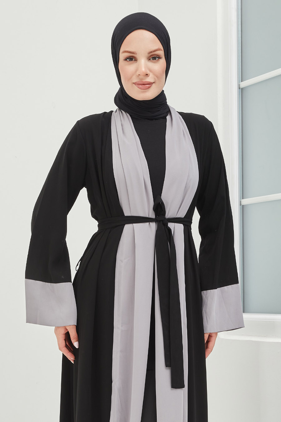 Tesettür Abaya - Gri Tesettür Abaya - Gri