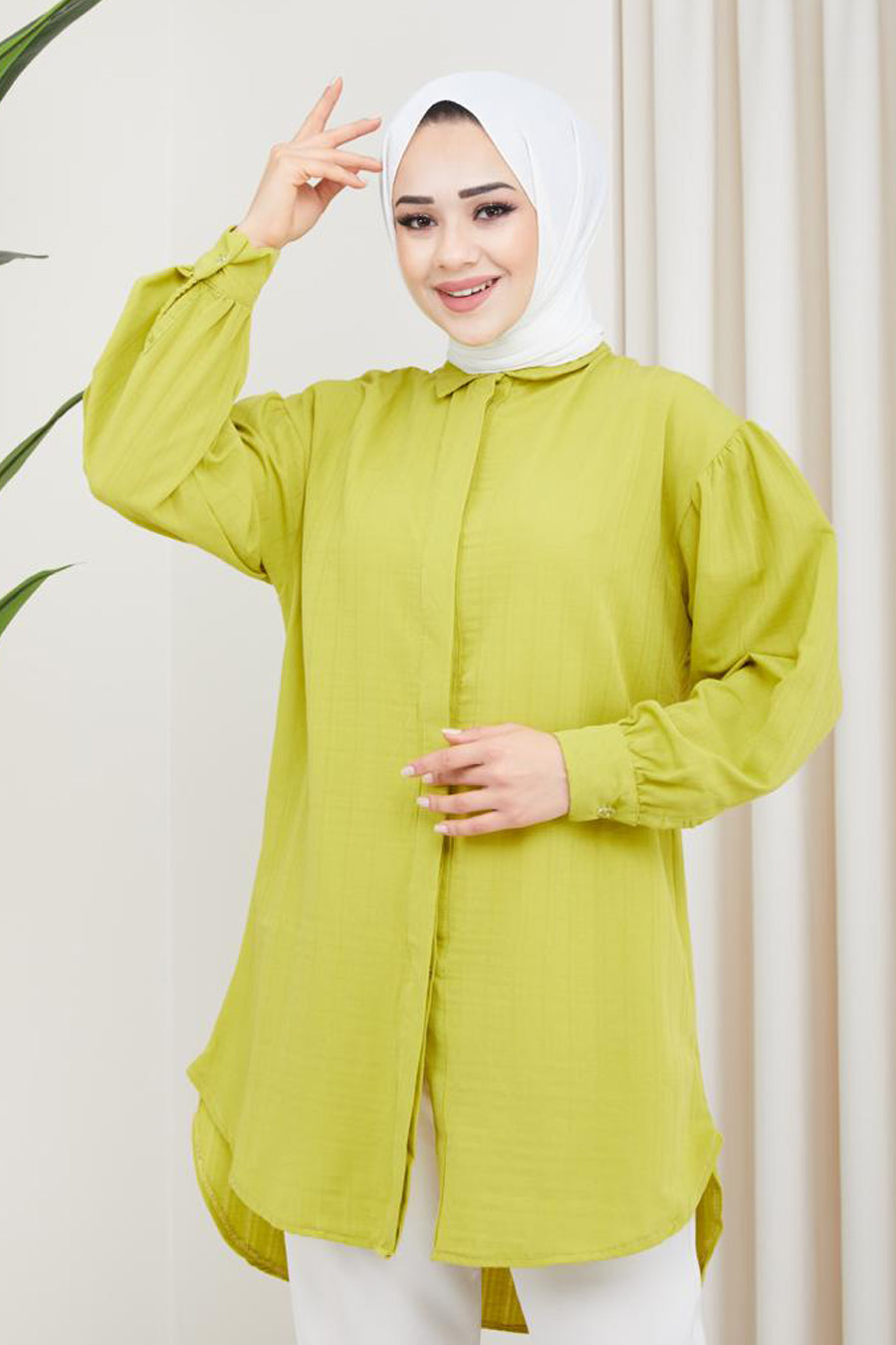 Tunik - Yağ Yeşili Tunik - Yağ Yeşili