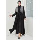 Tesettür Abaya - Gül Kurusu Tesettür Abaya - Gül Kurusu