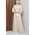 BEİGE EVENING DRESS 