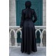 Tesettür Abiye Elbise - Siyah
