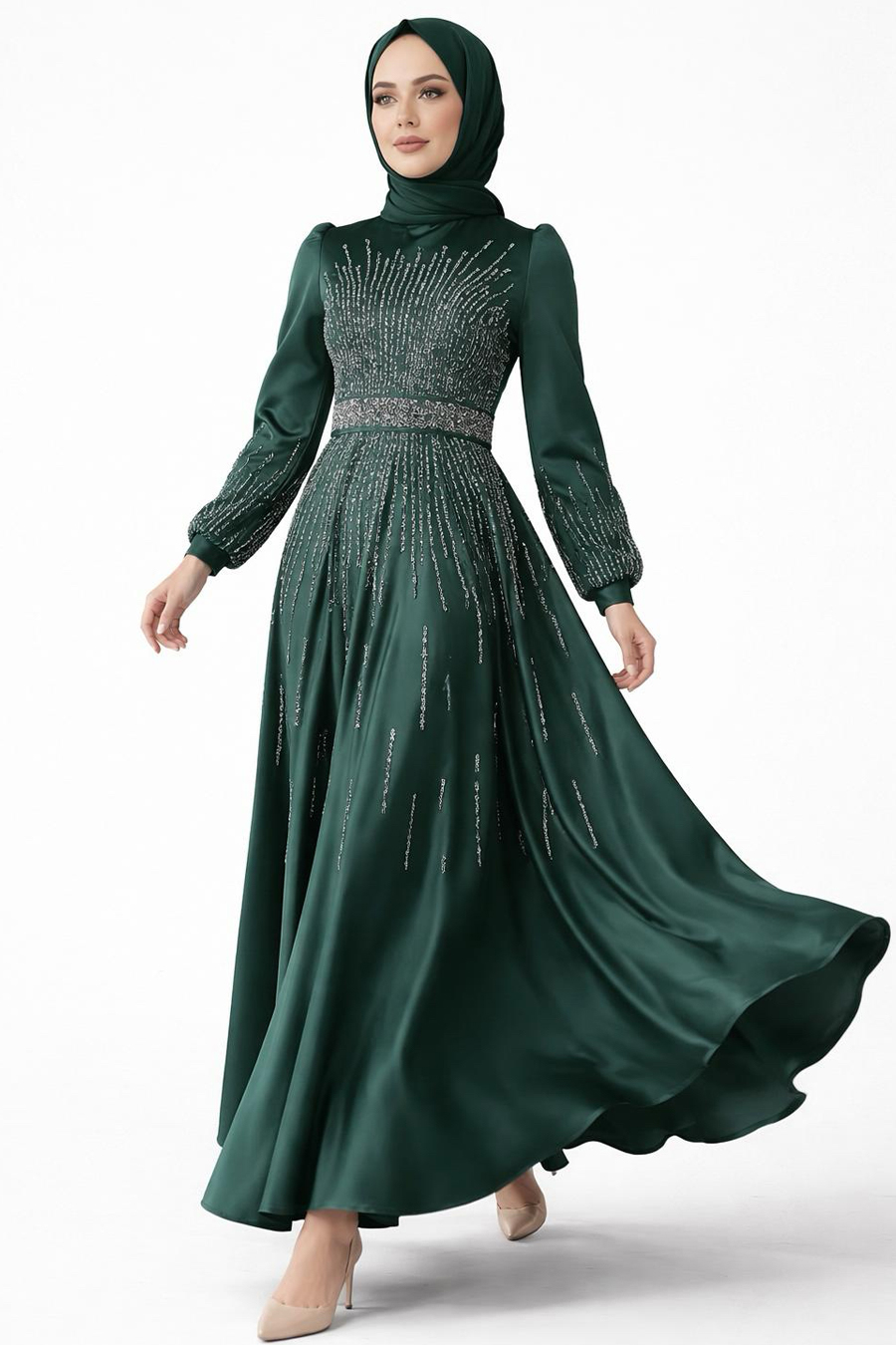 Evenıng Dress - GREEN 