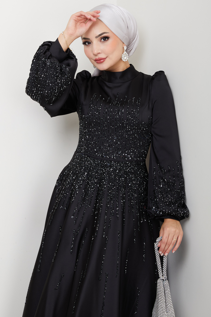 Evenıng Dress - BLACK