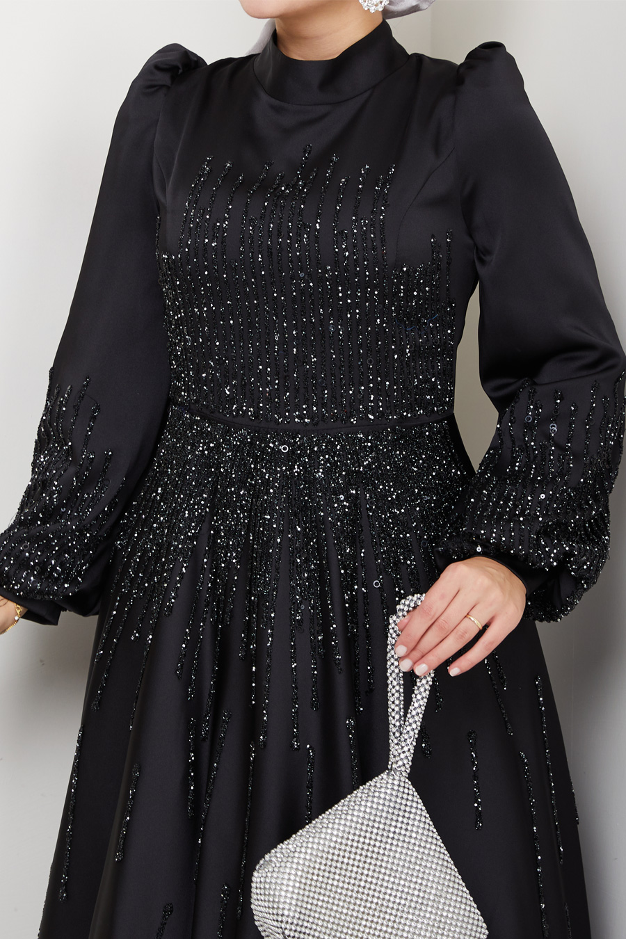 Evenıng Dress - BLACK