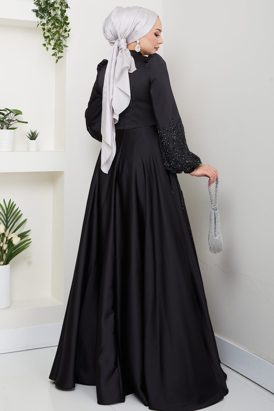 Evenıng Dress - BLACK