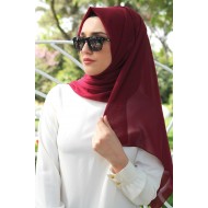 Cherry Color Shawl