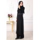 Şifon İkili Tesettür Takım - Siyah