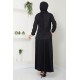 Tunic and Skirt Suit - Black