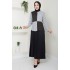 Tunic and Skirt Suit - Grey