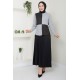 Tunic and Skirt Suit - Grey