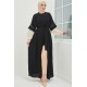 Tesettür Abaya - Siyah