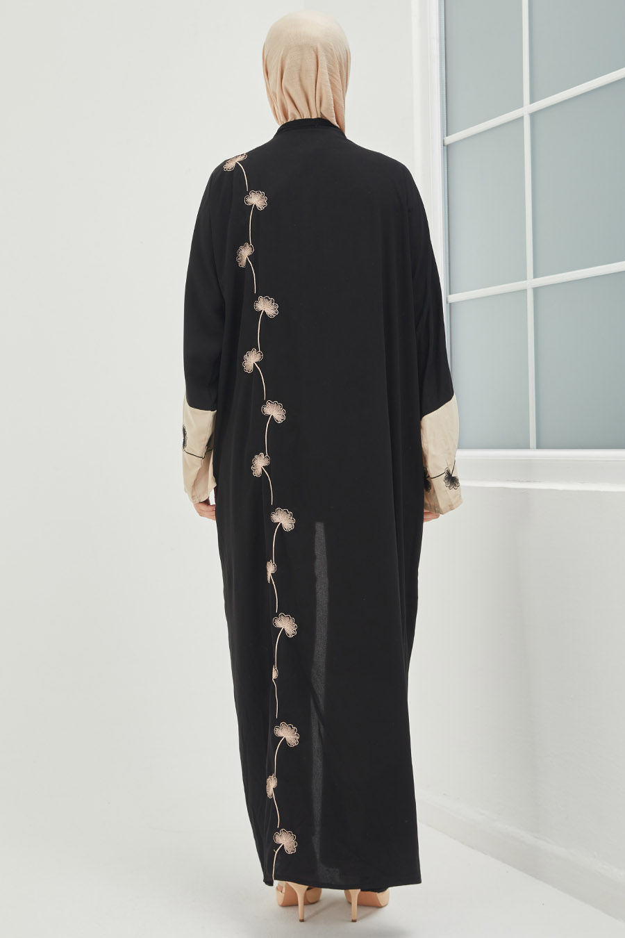Tesettür Abaya - Siyah Tesettür Abaya - Siyah