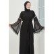 Tesettür Abaya - Siyah