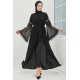 Tesettür Abaya - Siyah