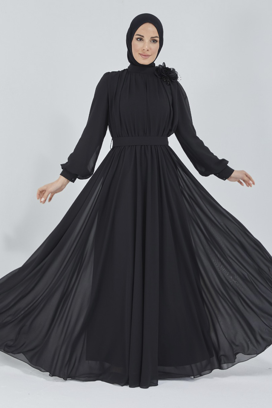 Evenıng Dress - Black
