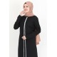 Tunic and Pant Suit - Black