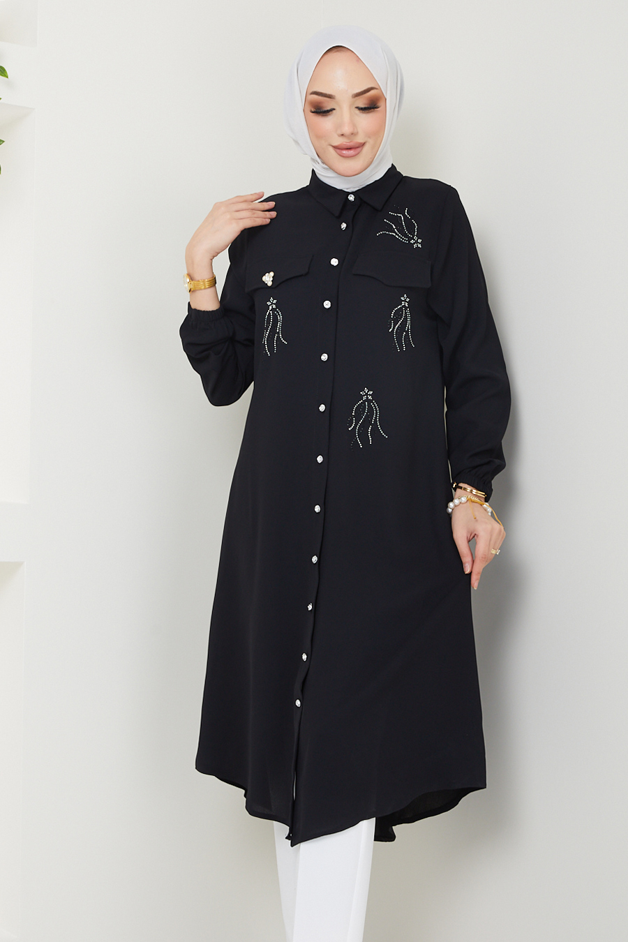 TUNIC -  BLACK 