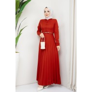 Dress - Brick Color