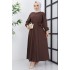 Dress - Brown