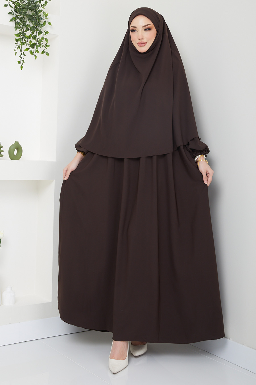 ABAYA - BROWN 