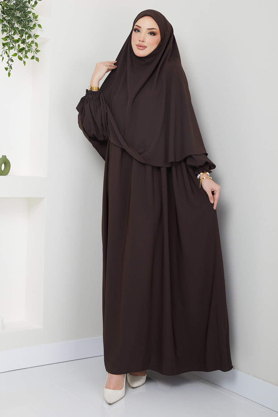 ABAYA - BROWN 