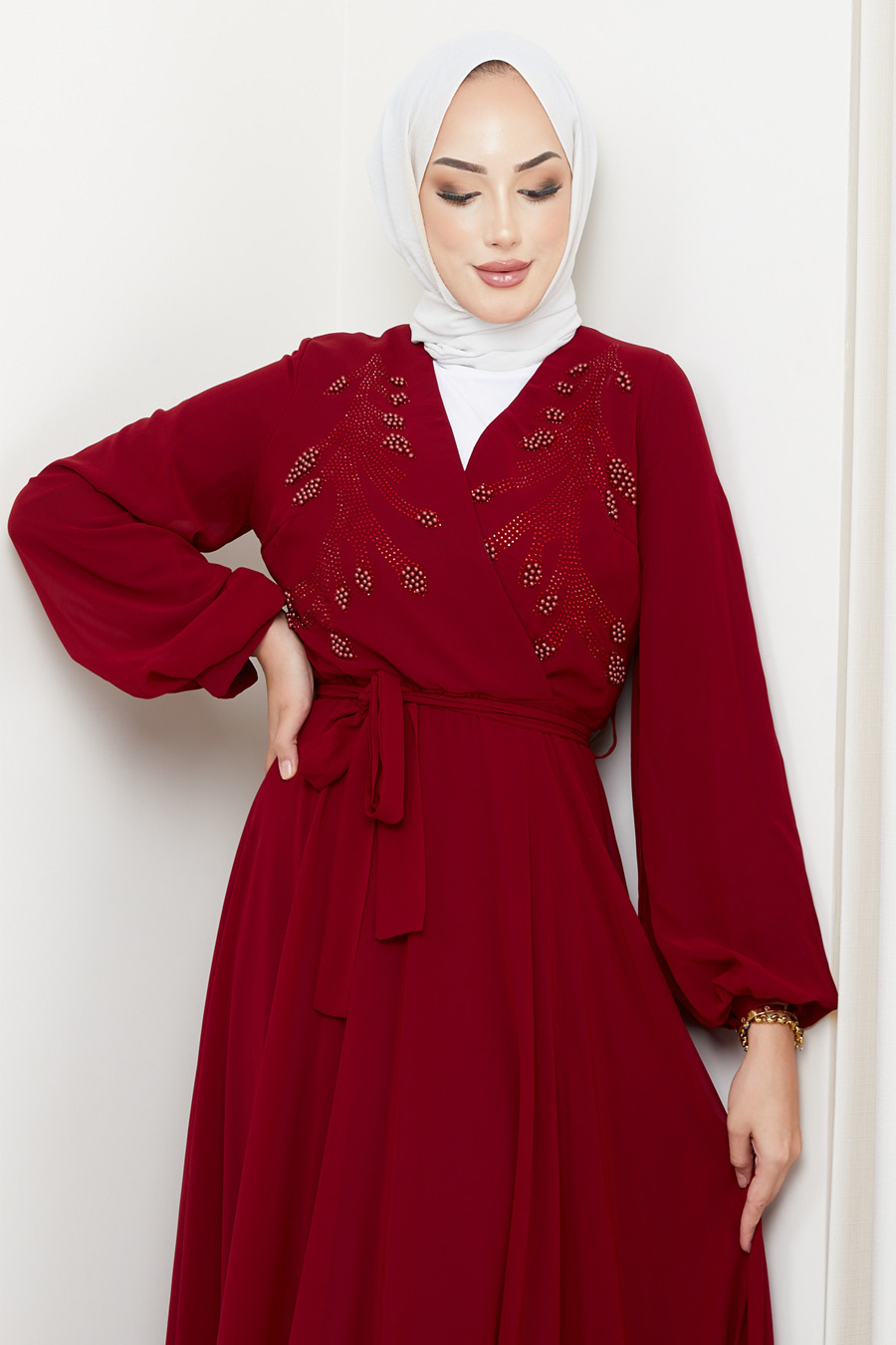 Evenıng Dress - CLARED  RED