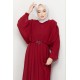 Evenıng Dress - Claret Red