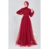 Evenıng Dress - CLARED RED 