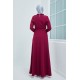 Dress - Claret Red