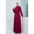 Dress - Claret Red