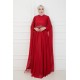 Evenıng Dress -Claret Red