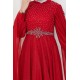 Evenıng Dress -Claret Red