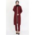 Tunic and Pant Suit - Claret Red