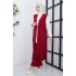 Tunic and Pant Suit - Claret Red