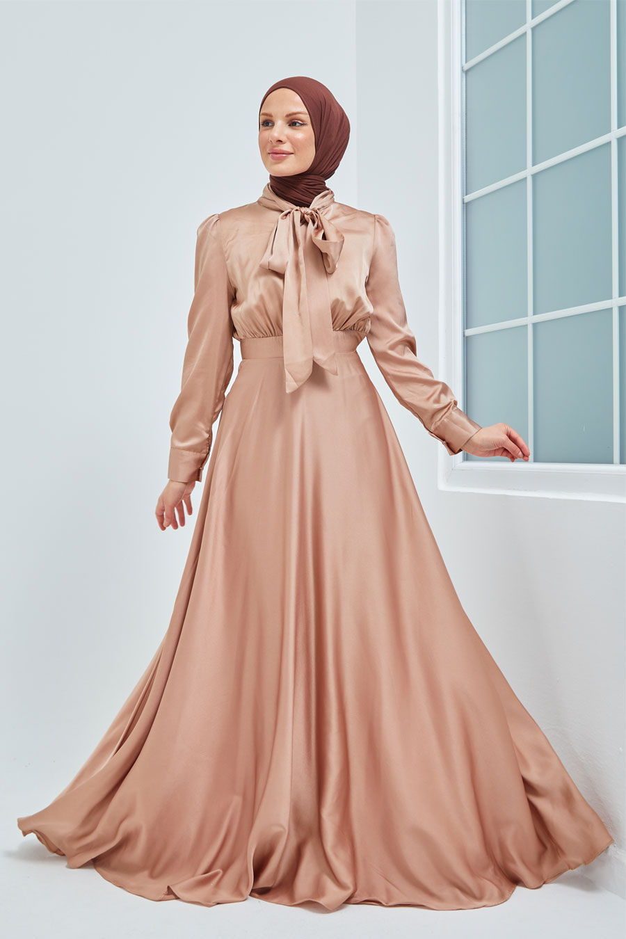 Evenıng Dress - Gold