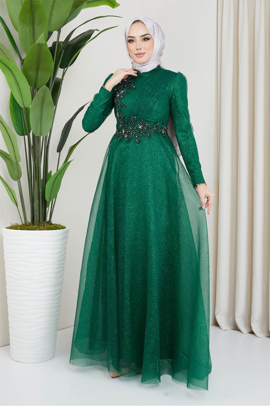 Evenıng Dress - Green