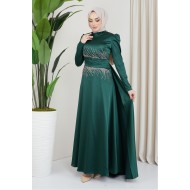 Evenıng Dress - Green