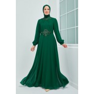 Evenıng Dress - Green
