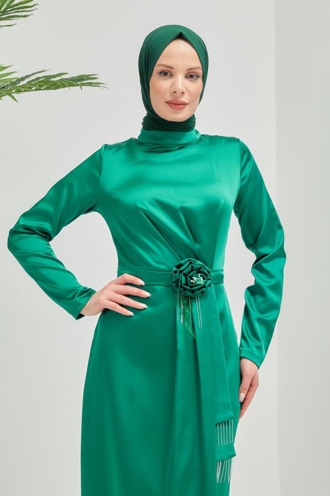 Evenıng Dress - Green