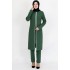 Tunic and Pant Suit - Green